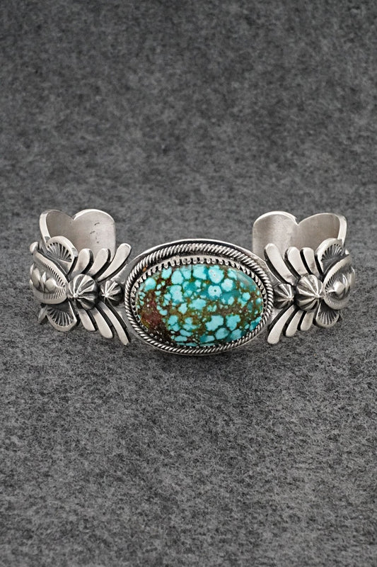 Turquoise & Sterling Silver Bracelet - Mark Yazzie