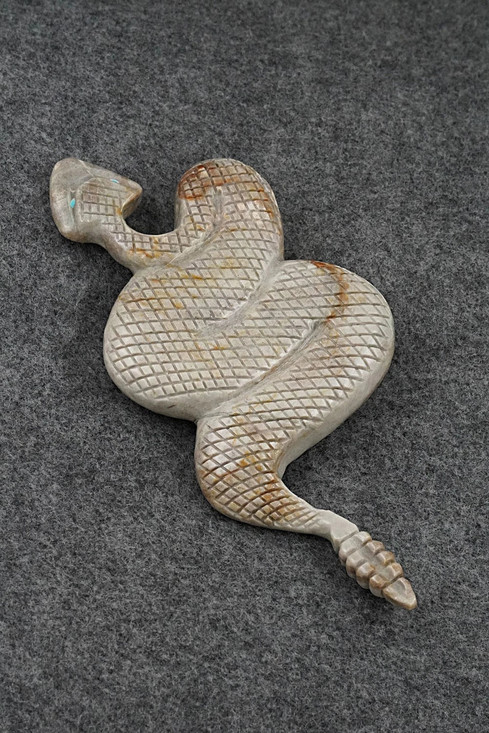 Rattlesnake Zuni Fetish Carving - Paulette & Farlan Quam