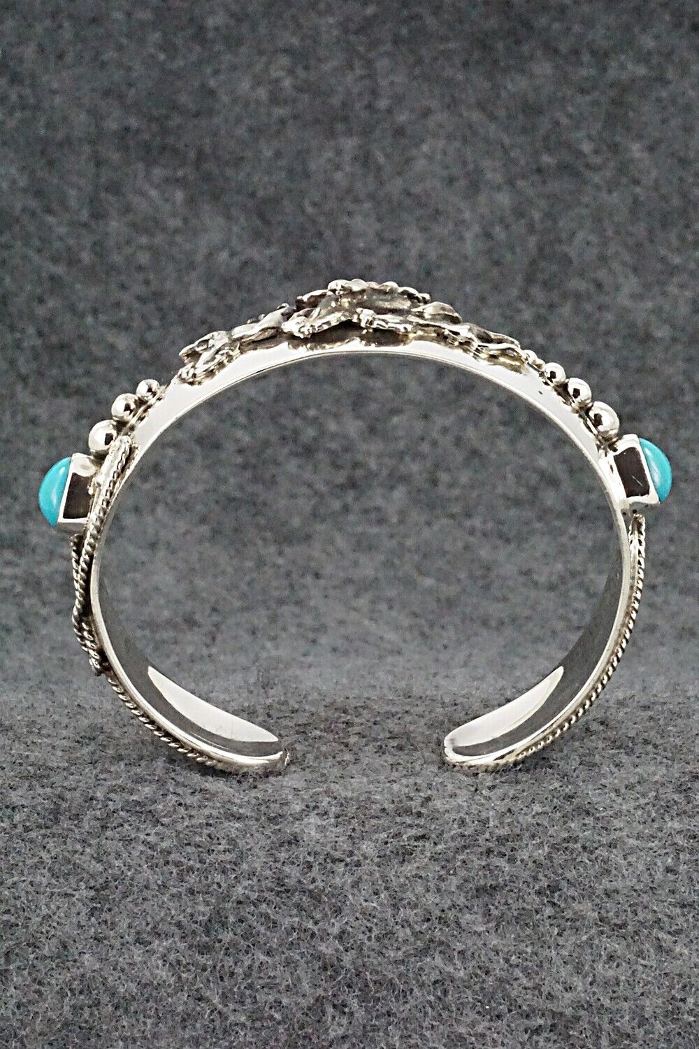 Turquoise & Sterling Silver Bracelet - Bobby Platero