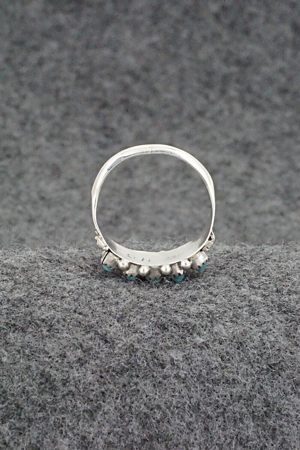 Turquoise & Sterling Silver Ring - Stephen Haloo - Size 9
