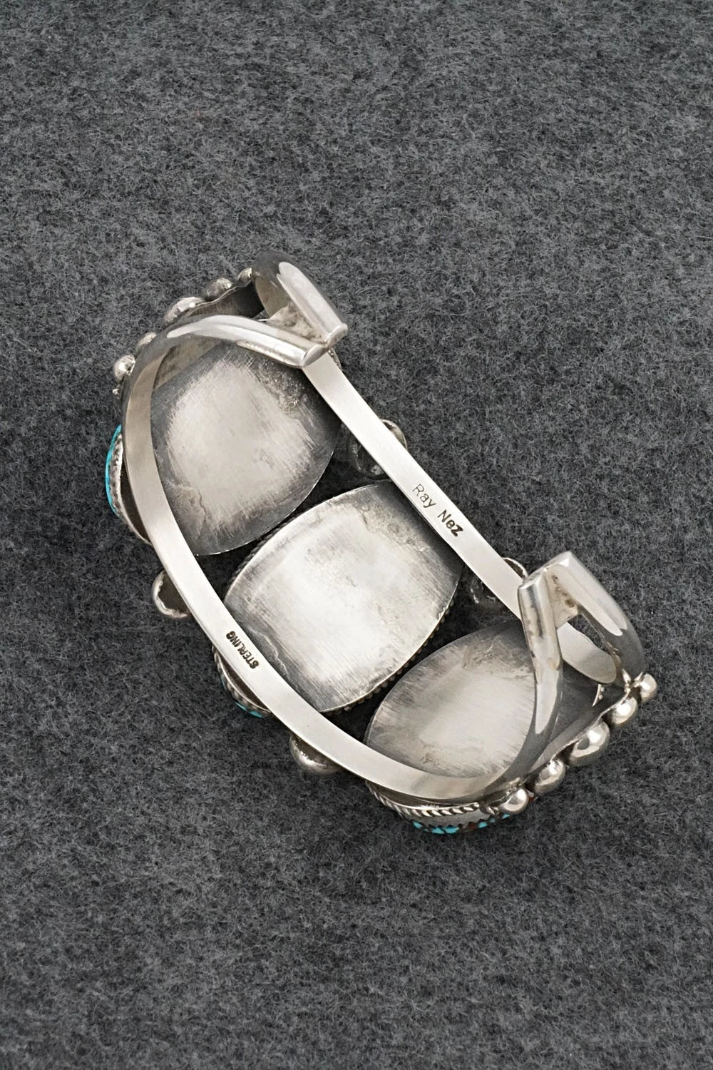 Turquoise & Sterling Silver Bracelet - Ray Nez