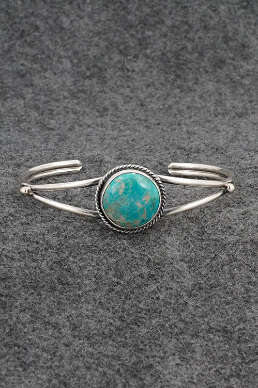 Turquoise & Sterling Silver Bracelet - Rena Begay