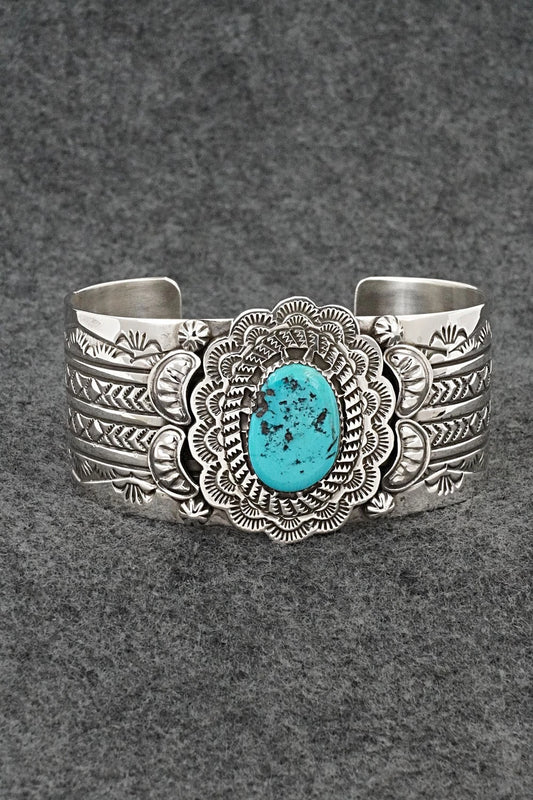 Turquoise & Sterling Silver Bracelet - Bruce Morgan