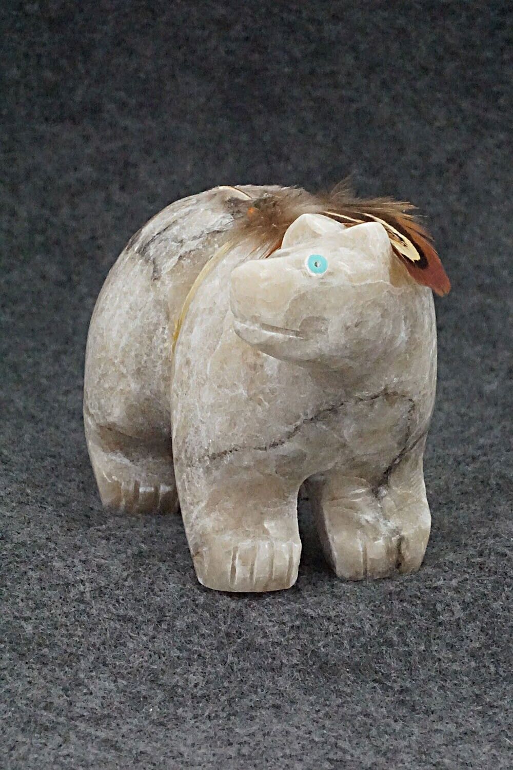 Bear Navajo Fetish Carving - Ben Livingston