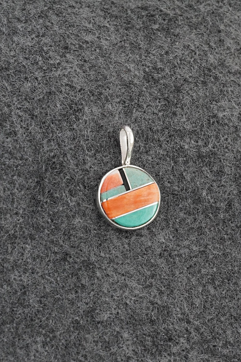 Multi-Stone & Sterling Silver Pendant - Joseph Martinez