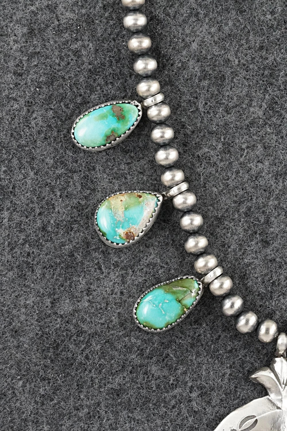 Turquoise & Sterling Silver Necklace - Latricia Largo