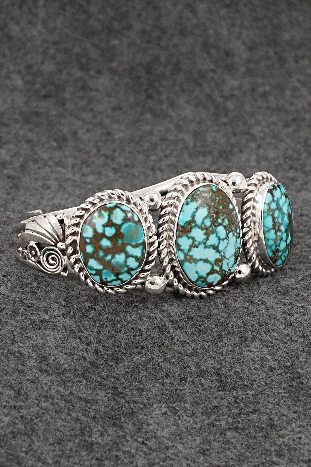 Turquoise & Sterling Silver Bracelet - Anthony Brown