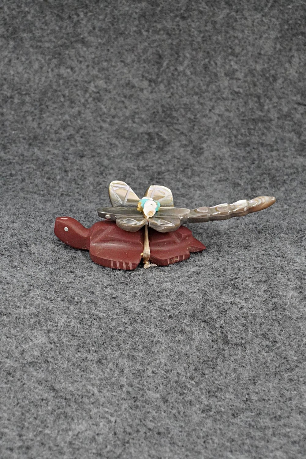 Turtle Zuni Fetish Carving - Daisy Rose Leonard