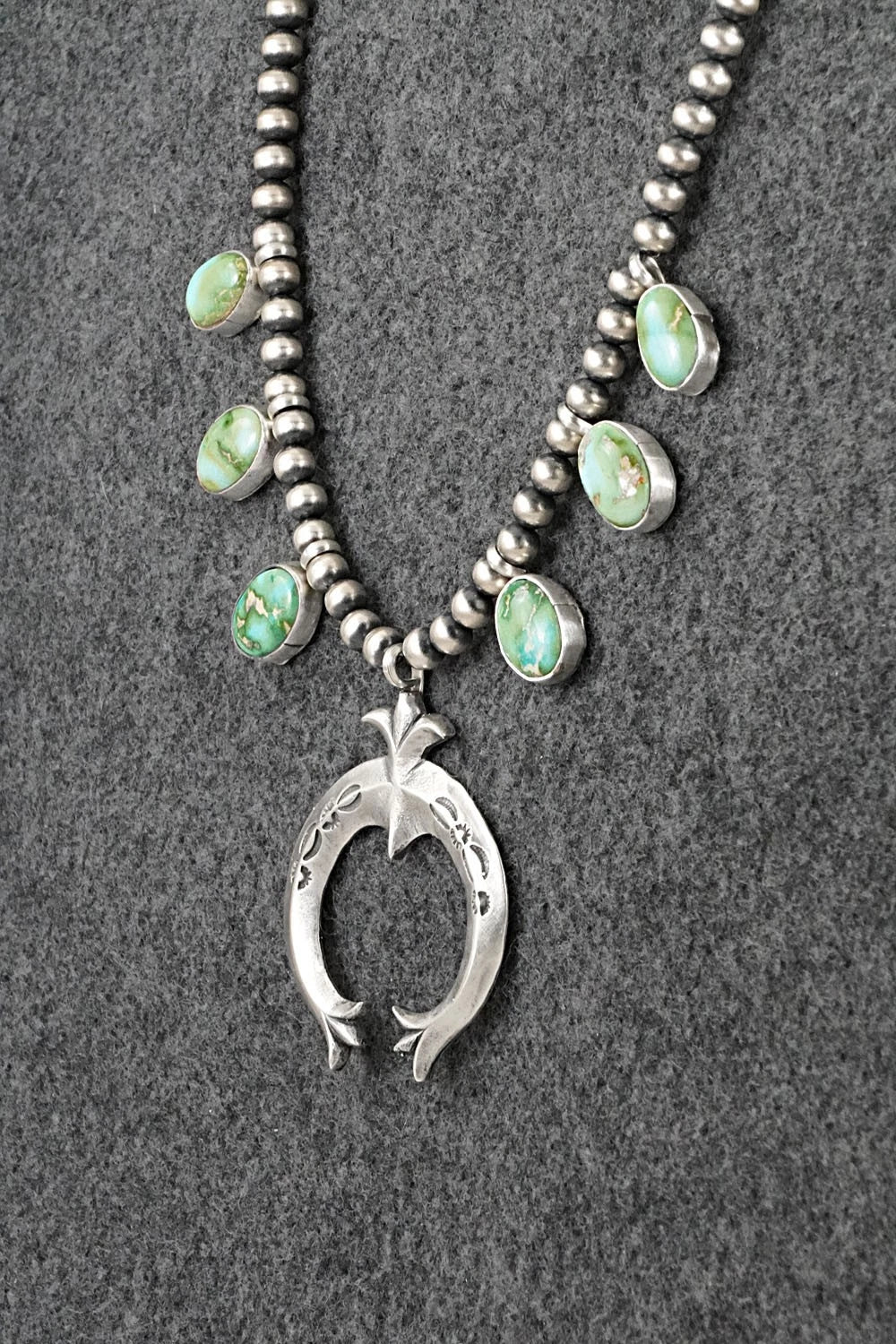 Turquoise & Sterling Silver Necklace - Latricia Largo
