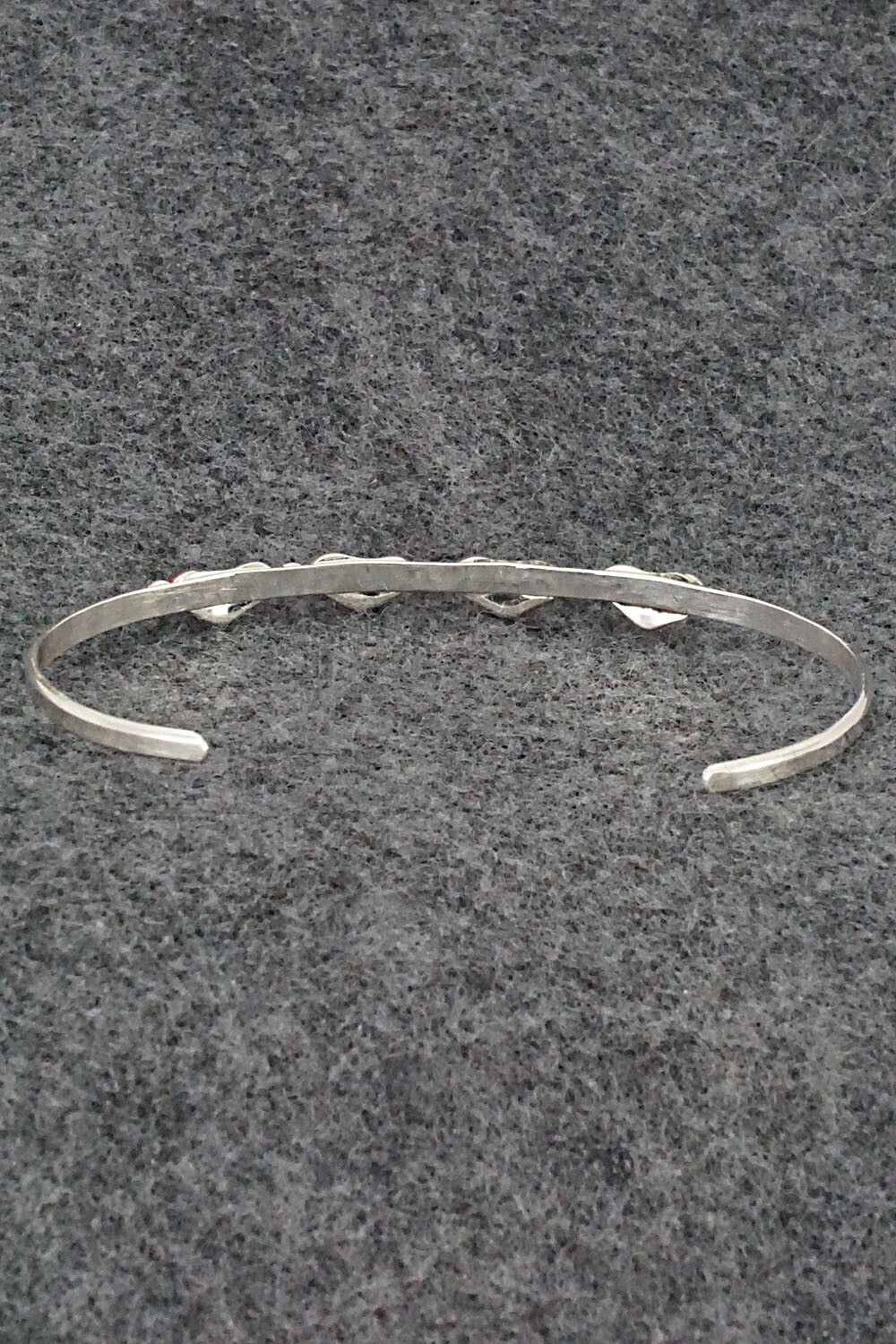 Coral & Sterling Silver Bracelet - Karla Chavez