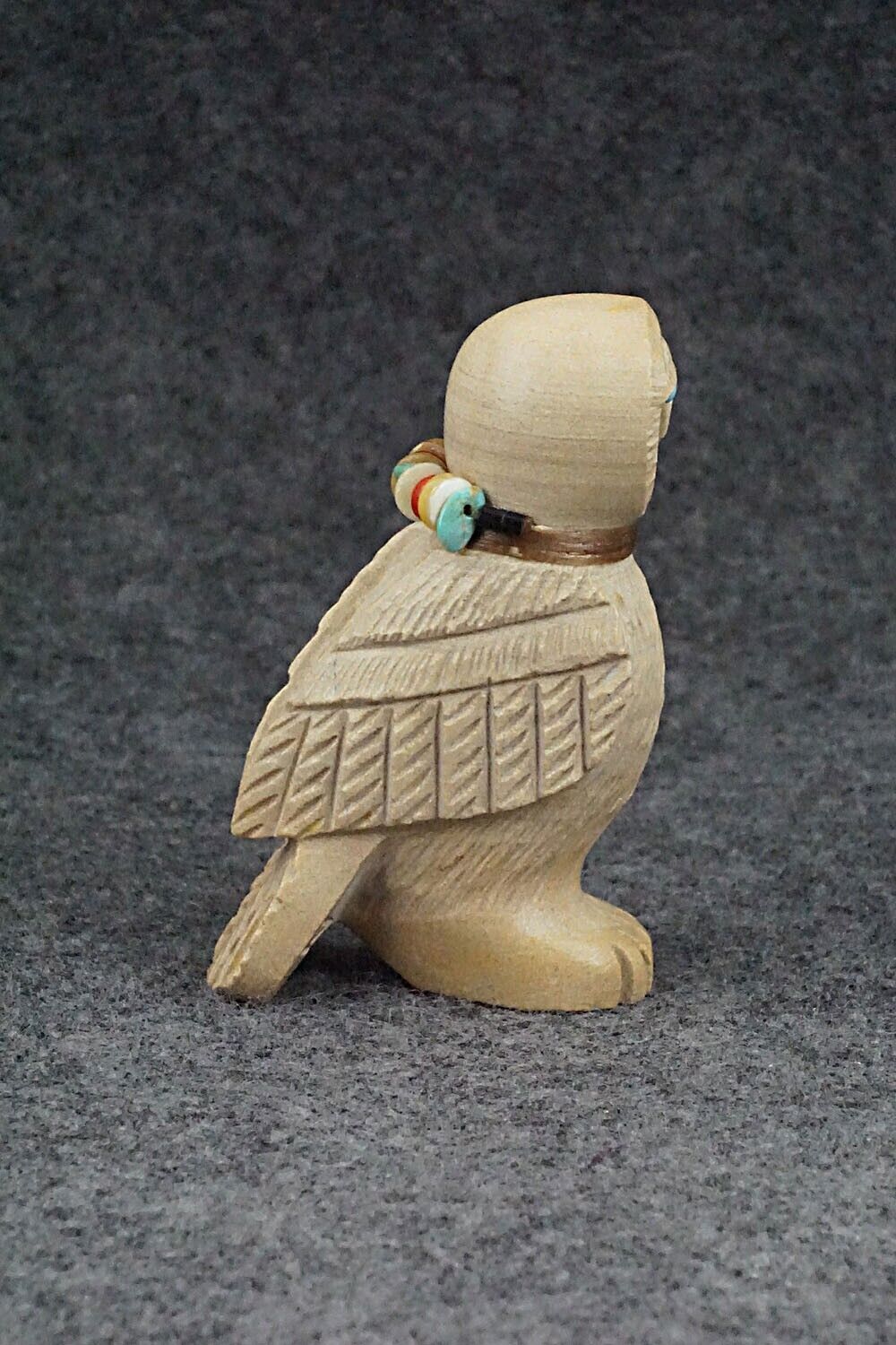 Barn Owl Zuni Fetish Carving - Douglas Martza