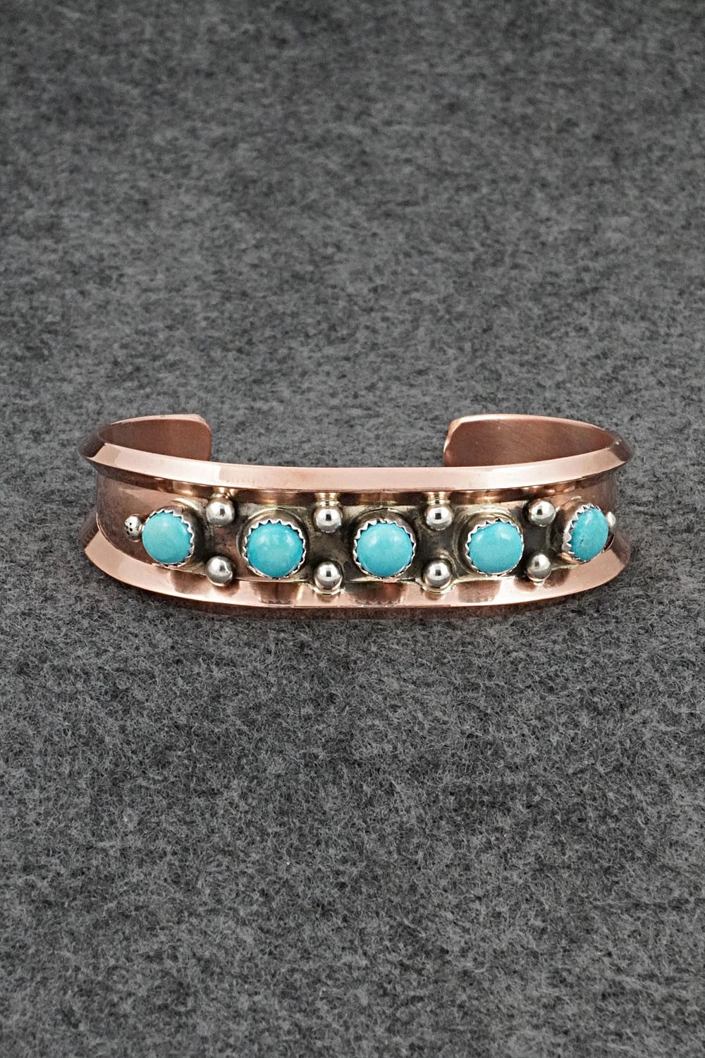 Turquoise & Copper Bracelet - Paul Largo