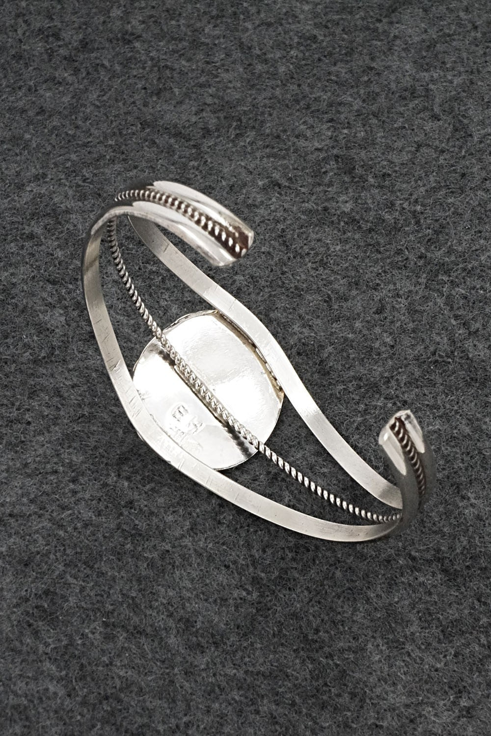 Turquoise & Sterling Silver Bracelet - Ernest Hawthorne