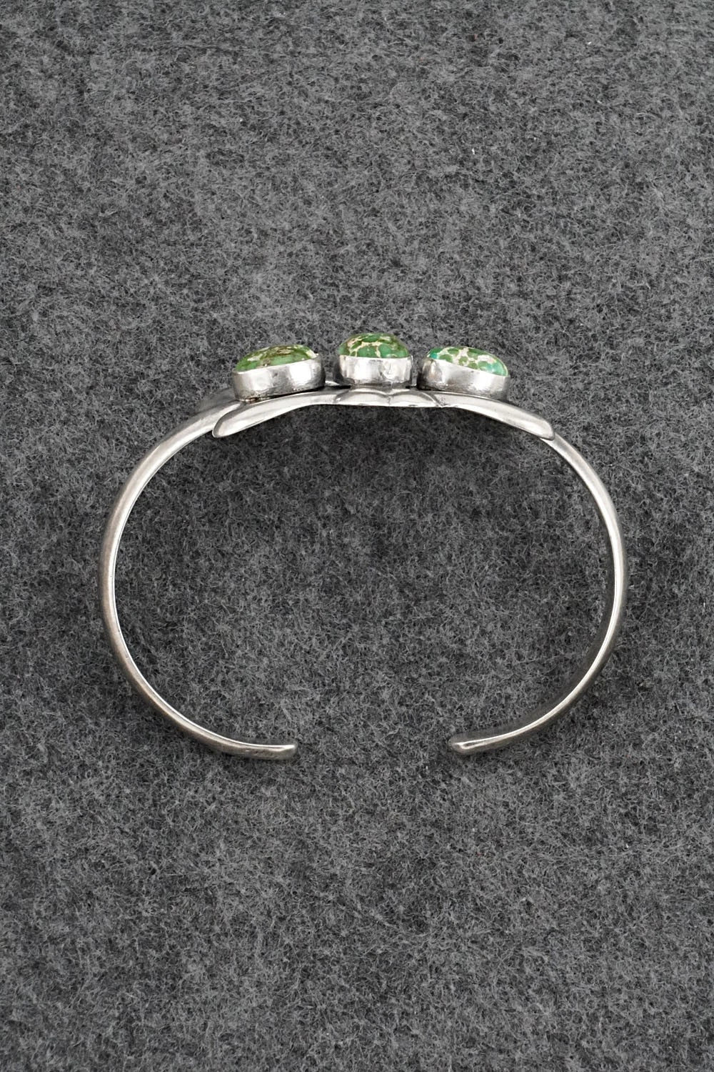 Turquoise & Sterling Silver Bracelet - Eugene Gruber