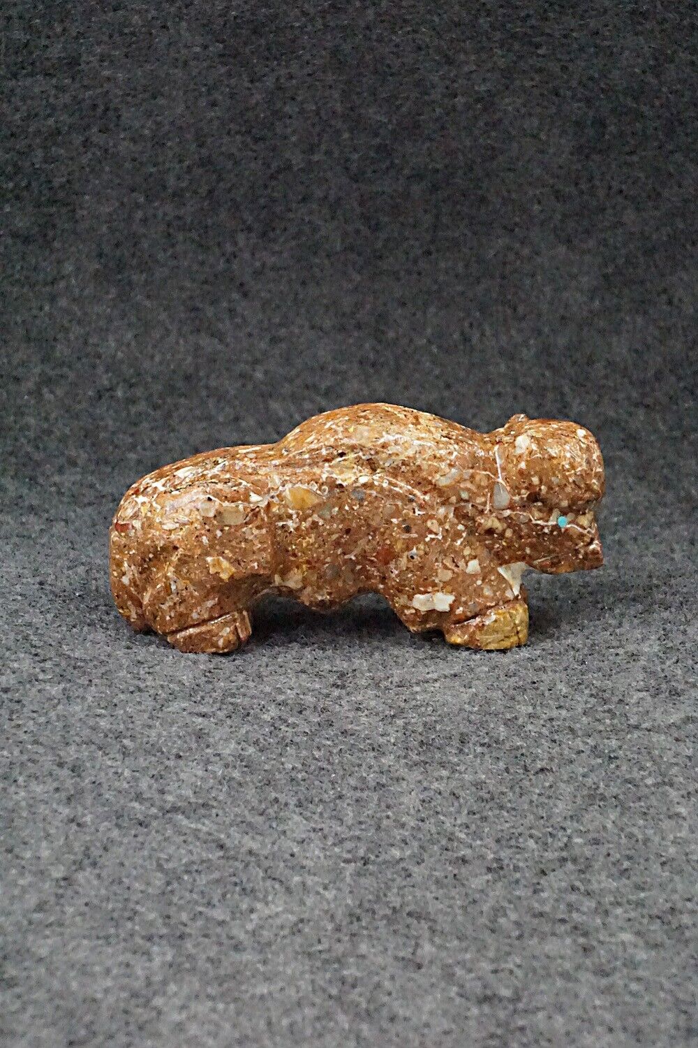 Buffalo Zuni Fetish Carving - Tony Mackel