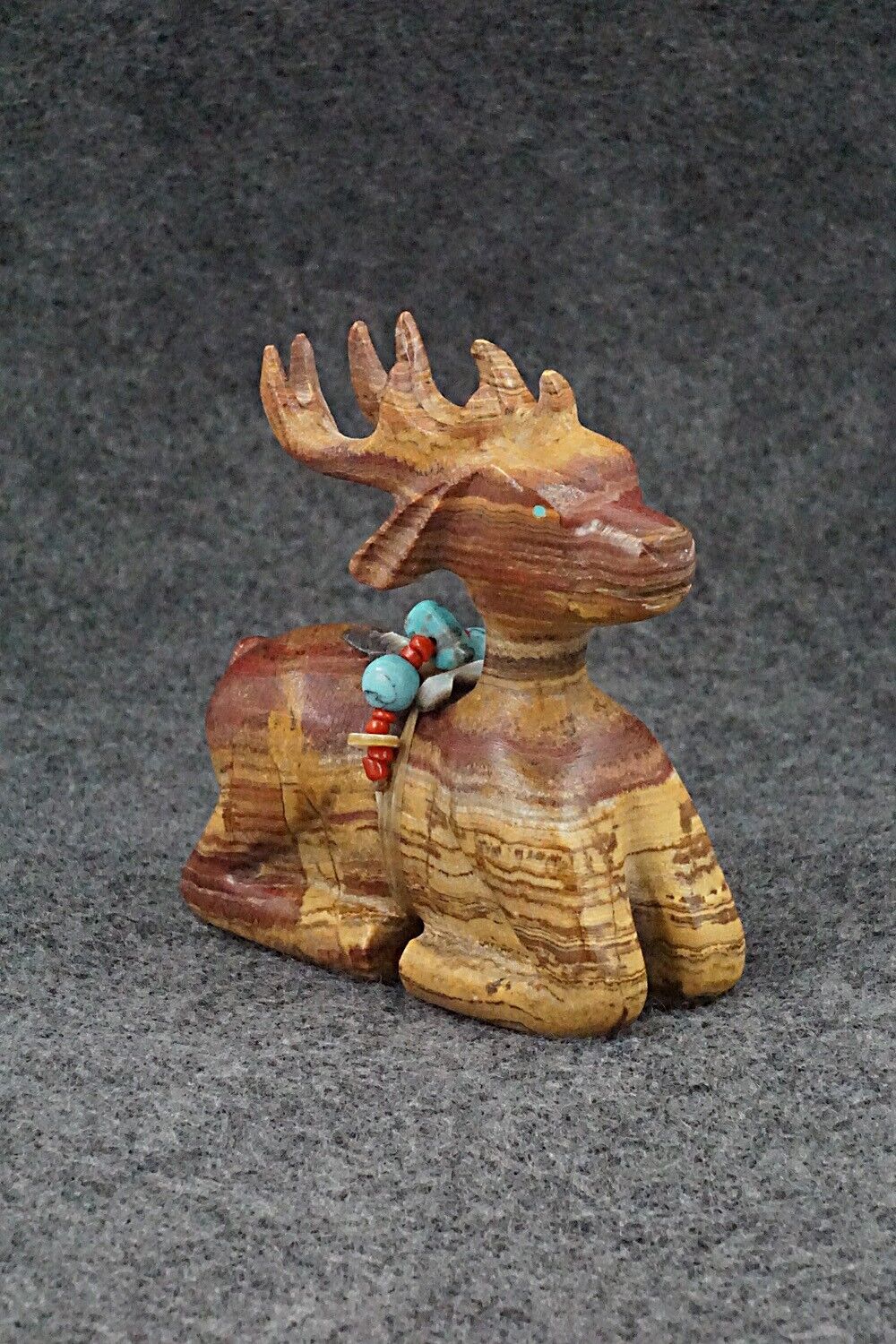 Deer Zuni Fetish Carving - Douglas Martza