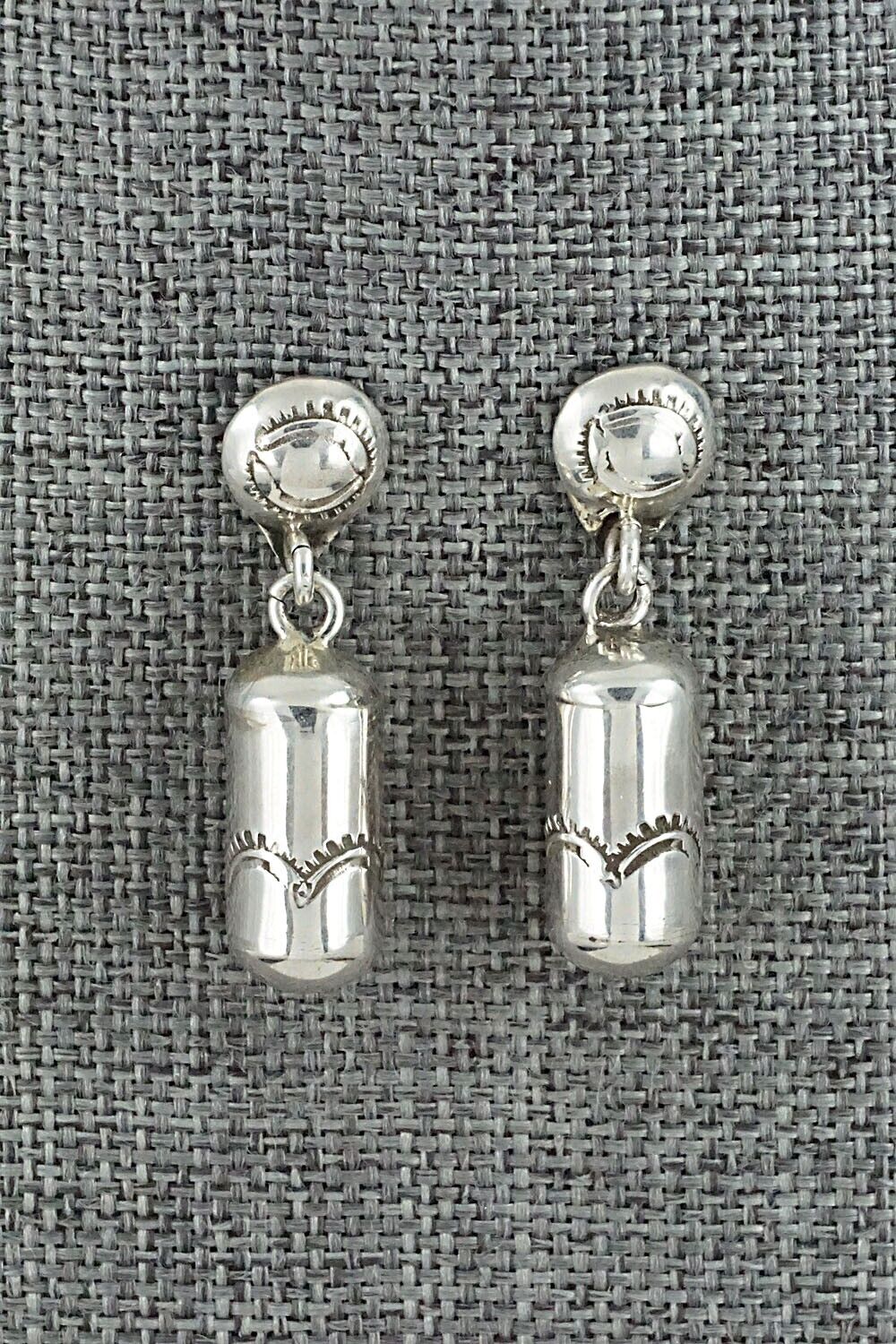 Sterling Silver Earrings - Kim Yazzie