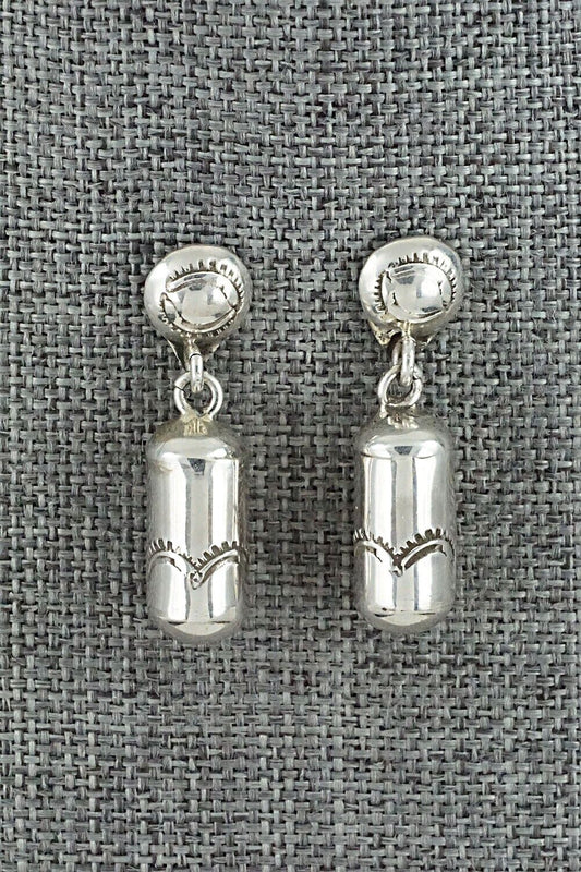 Sterling Silver Earrings - Kim Yazzie