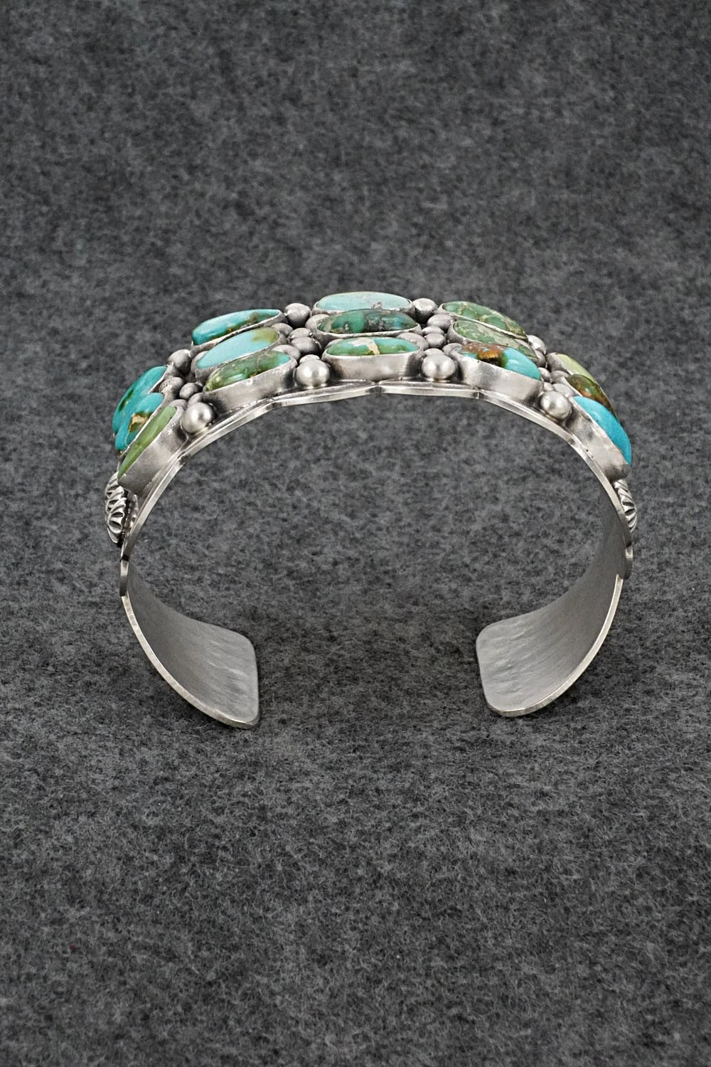 Turquoise & Sterling Silver Bracelet - Tom Lewis