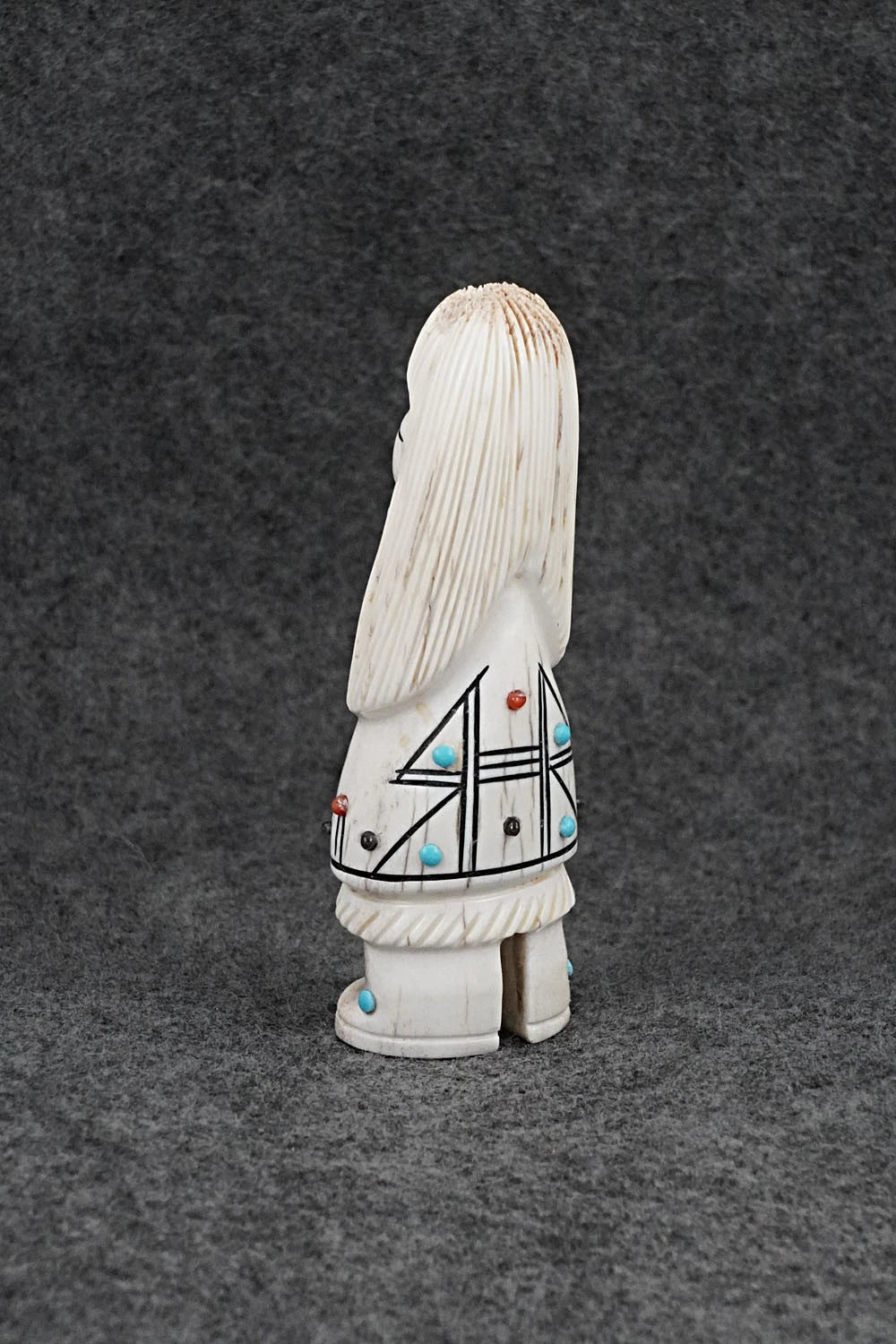 Corn Maiden Zuni Fetish Carving - Claudia Peina