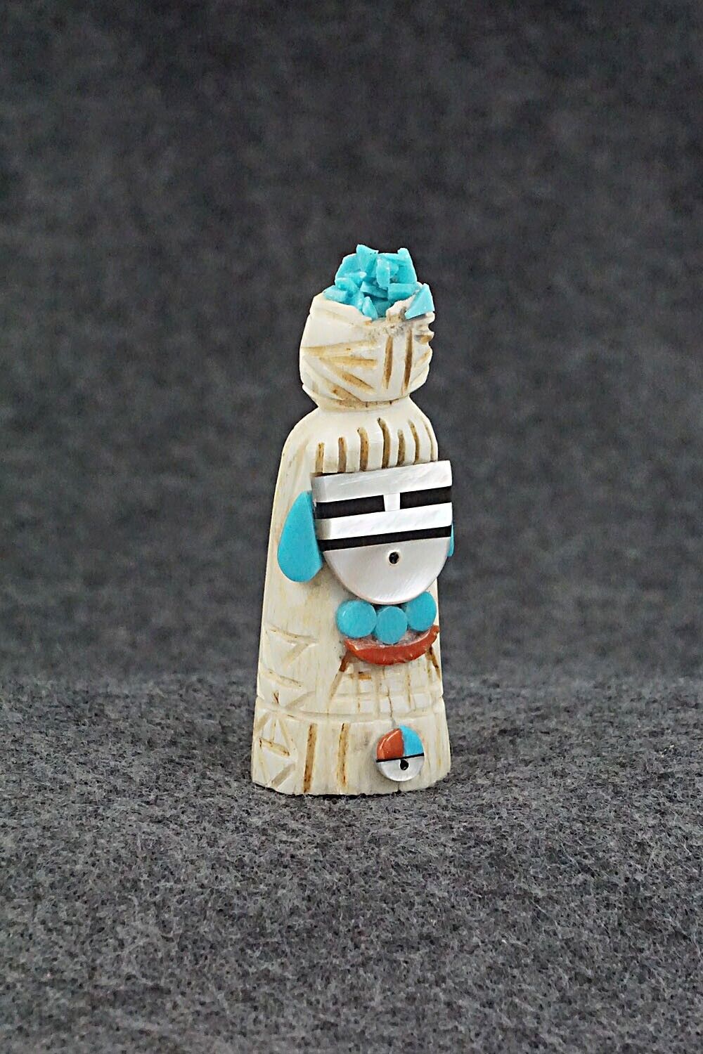 Corn Maiden Zuni Fetish Carving - Amory Cellicion
