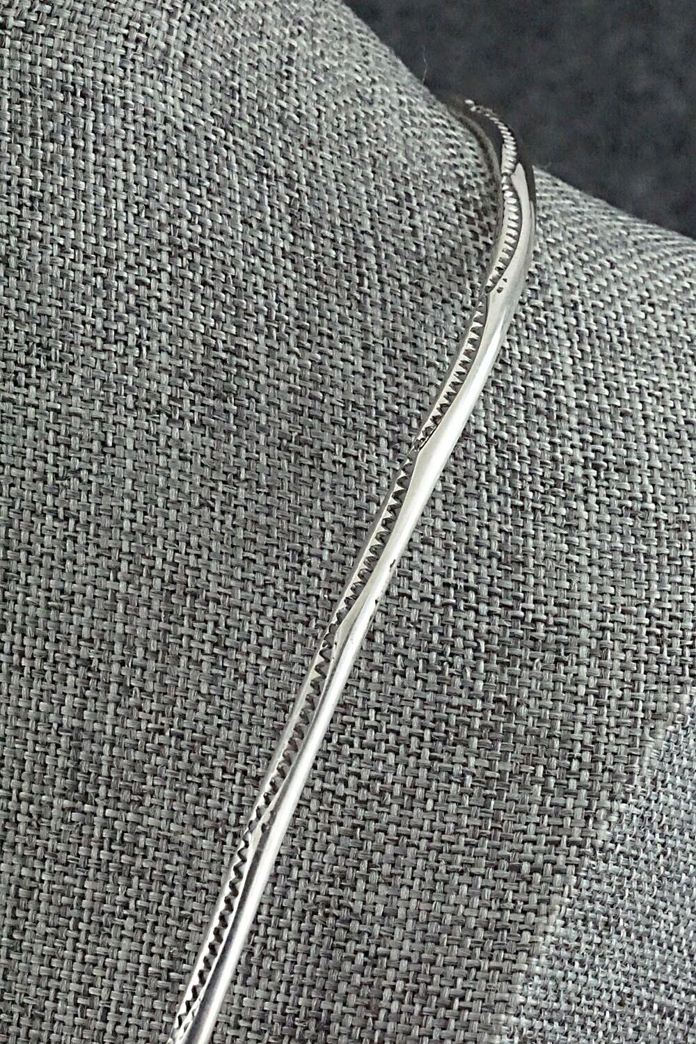 Sterling Silver Choker Necklace - Elaine Tahe