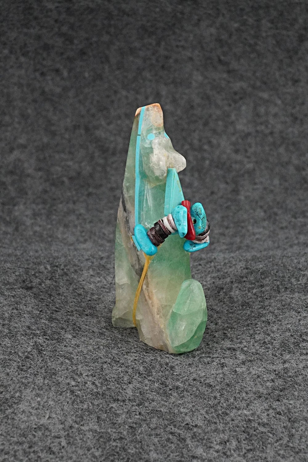 Coyote Zuni Fetish Carving - Rodney Laiwakete