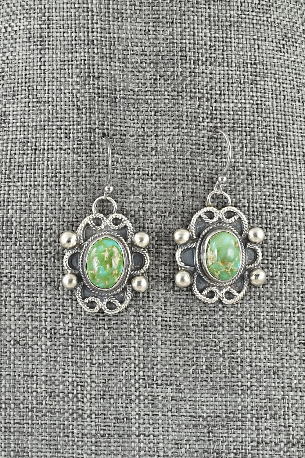 Turquoise & Sterling Silver Squash Blossom Set - Kathleen Livingston