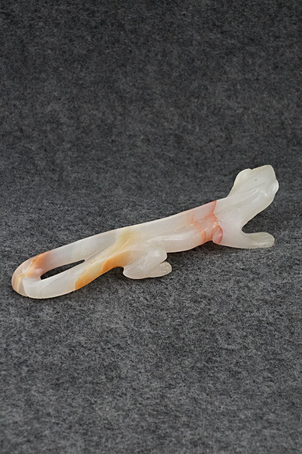 Lizard Zuni Fetish Carving - Lance Cheama