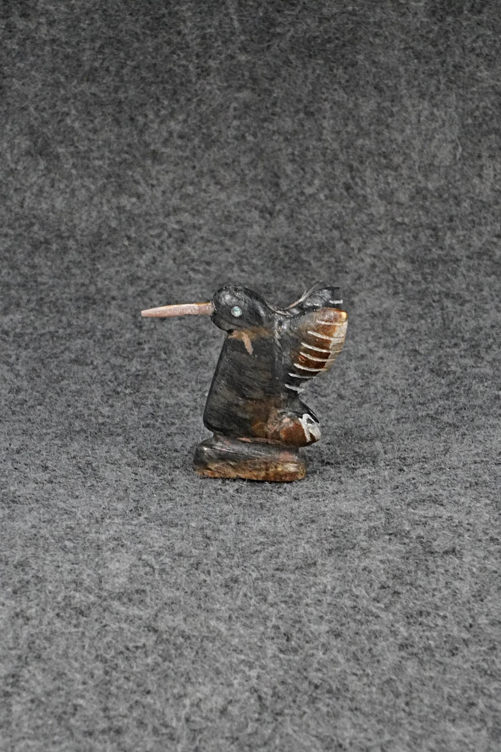 Hummingbird Zuni Fetish Carving - Justin Red Elk