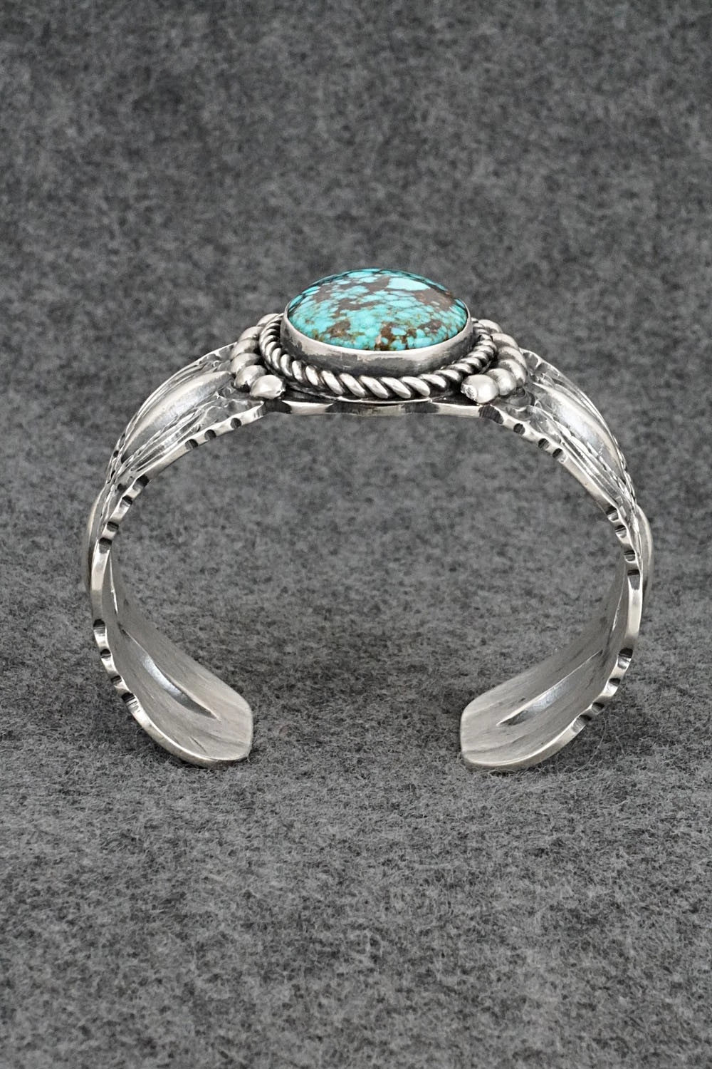 Turquoise & Sterling Silver Bracelet - Arnold Blackgoat