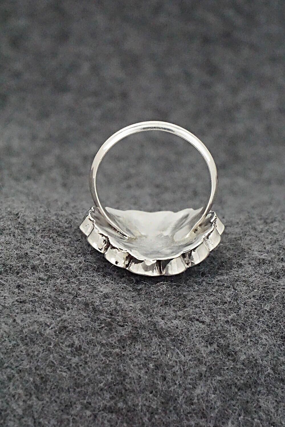 Multi-Stone & Sterling Silver Ring - Burdian Soseeah - Size 7.25