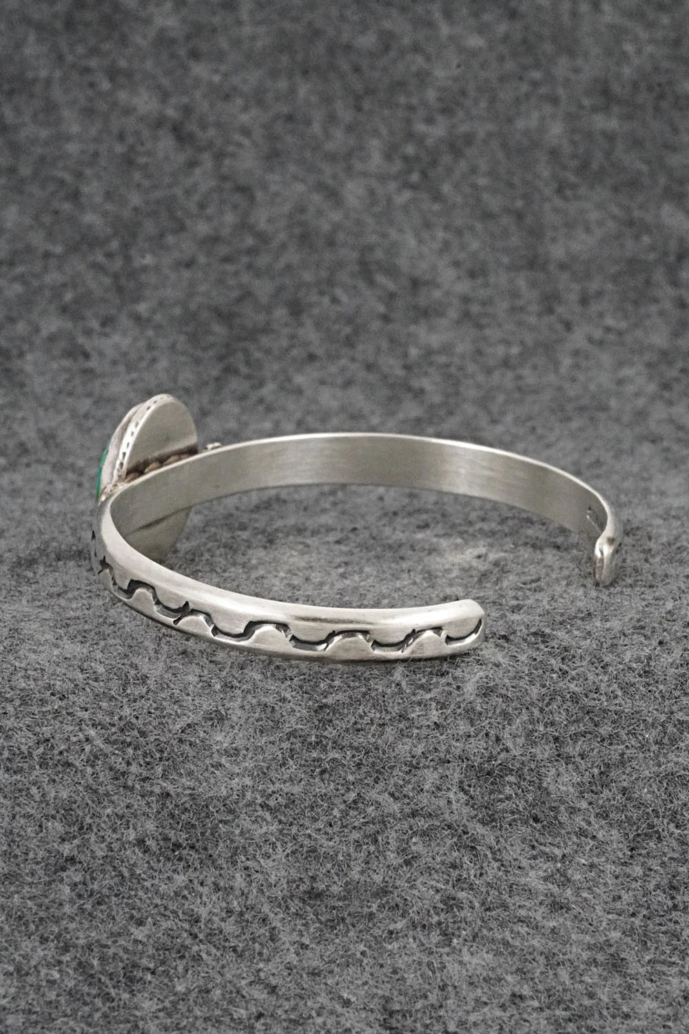 Turquoise & Sterling Silver Bracelet - Samuel Yellowhair