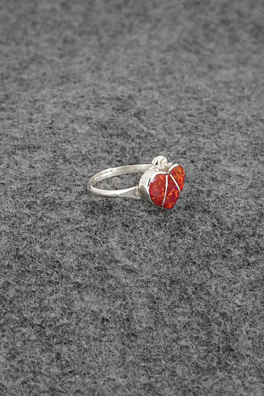 Opalite & Sterling Silver Ring - Ola Eriacho - Size 6