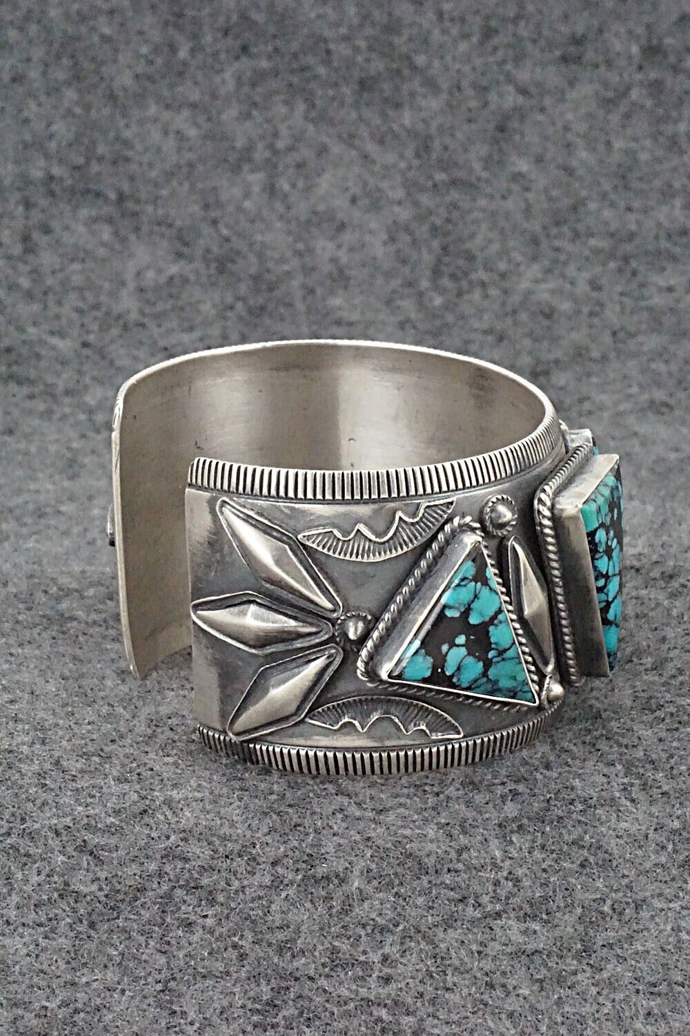 Turquoise & Sterling Silver Bracelet - Derrick Gordon