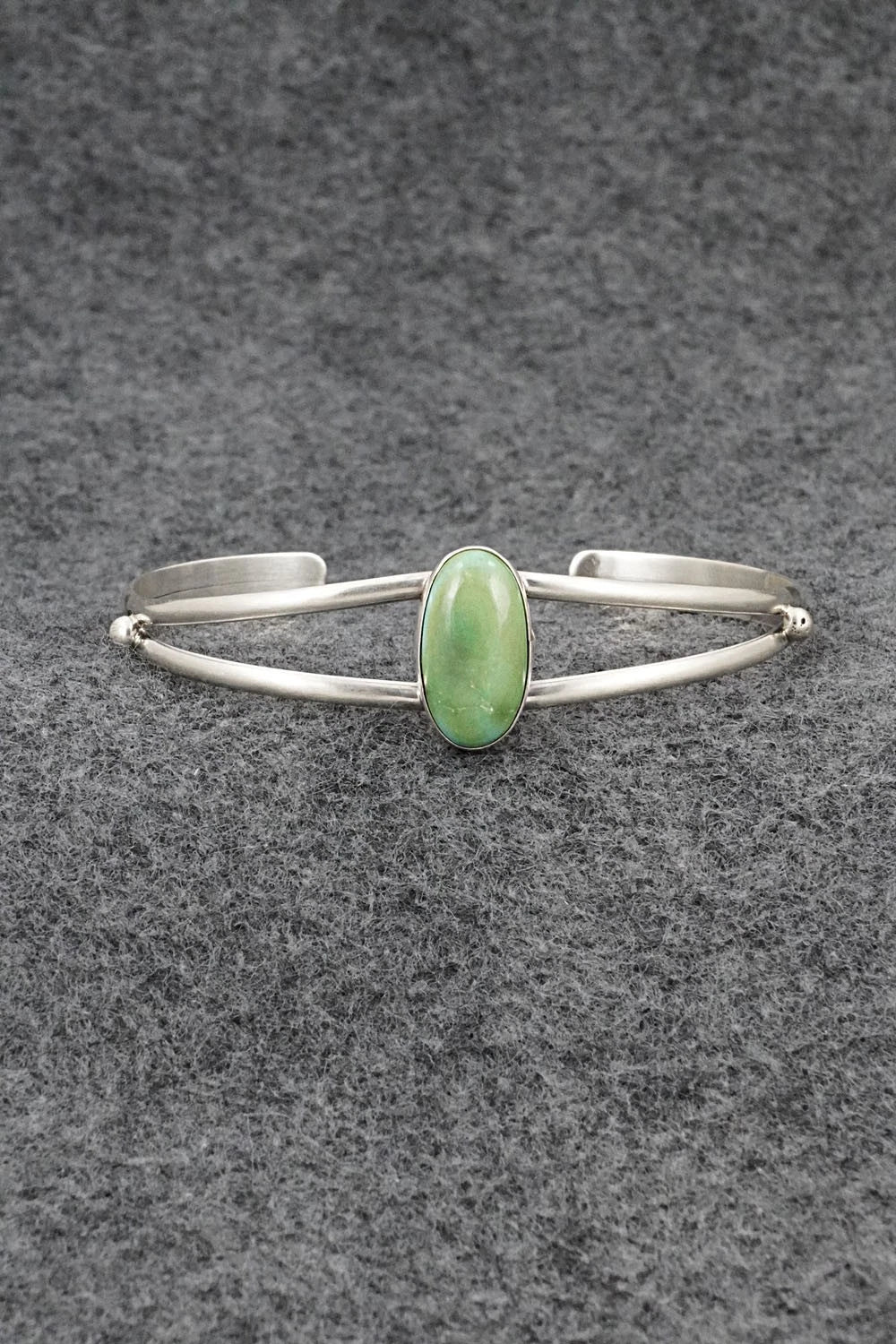 Turquoise & Sterling Silver Bracelet - Rosemary Saunders
