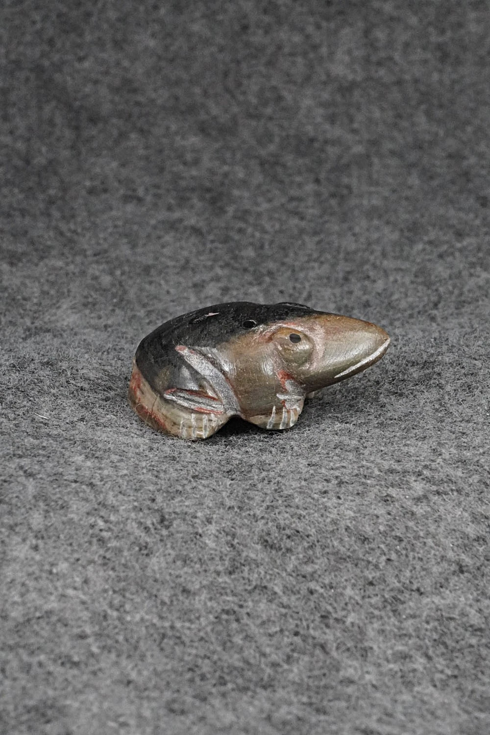 Frog Zuni Fetish Carving - Justin Red Elk