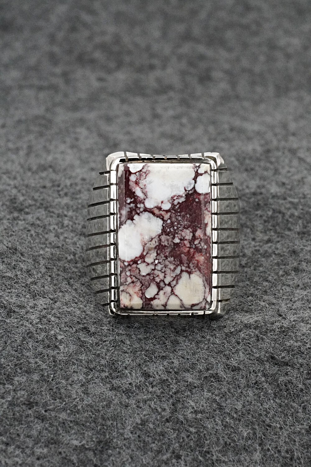 Wild Horse & Sterling Silver Ring - Trevor Jack - Size 11.5