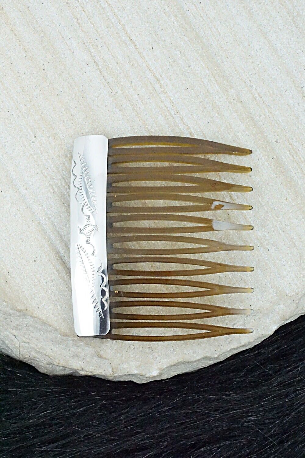 Sterling Silver Hair Combs - Randall Dalgai