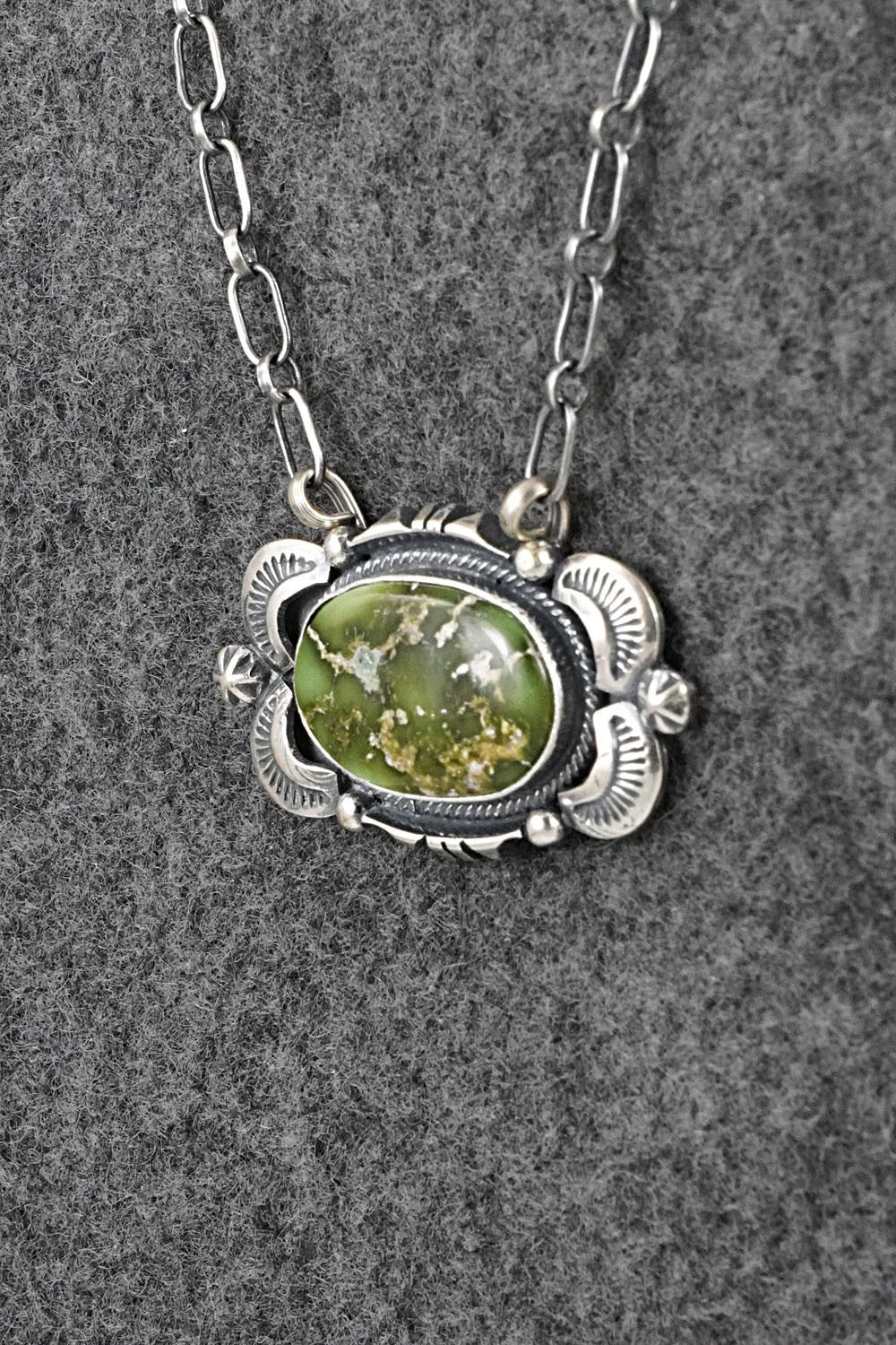 Turquoise & Sterling Silver Necklace - Daniel Benally