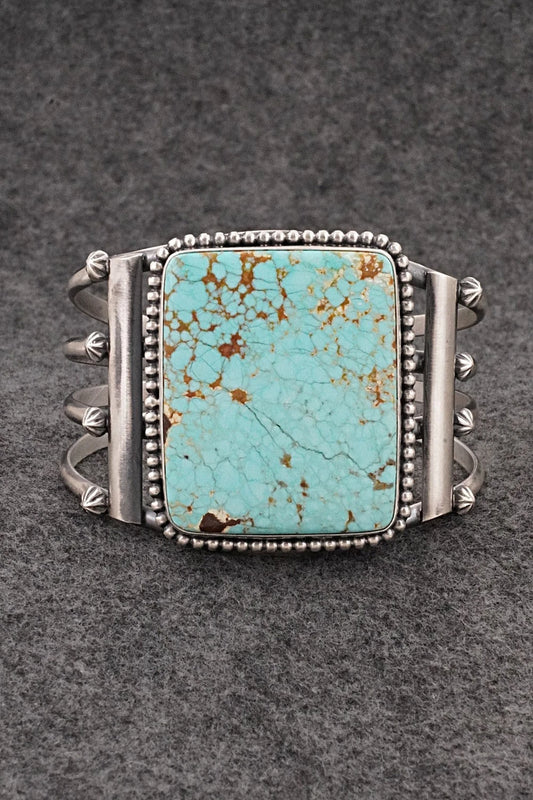 Turquoise & Sterling Silver Bracelet - Mark Yazzie