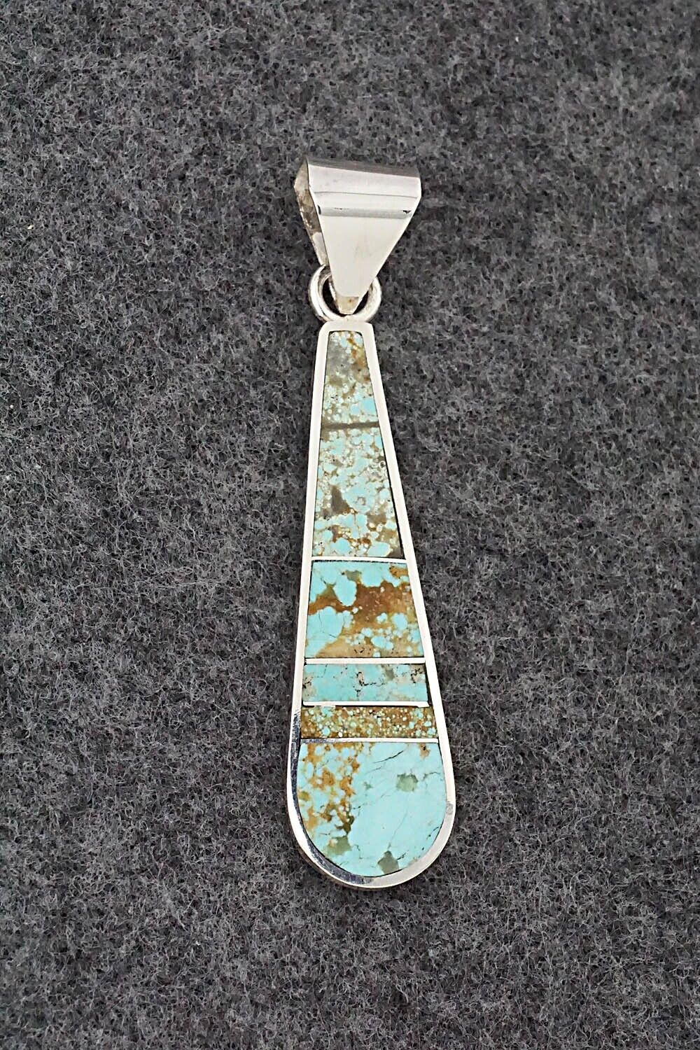 Turquoise & Sterling Silver Pendant - Harold Smith