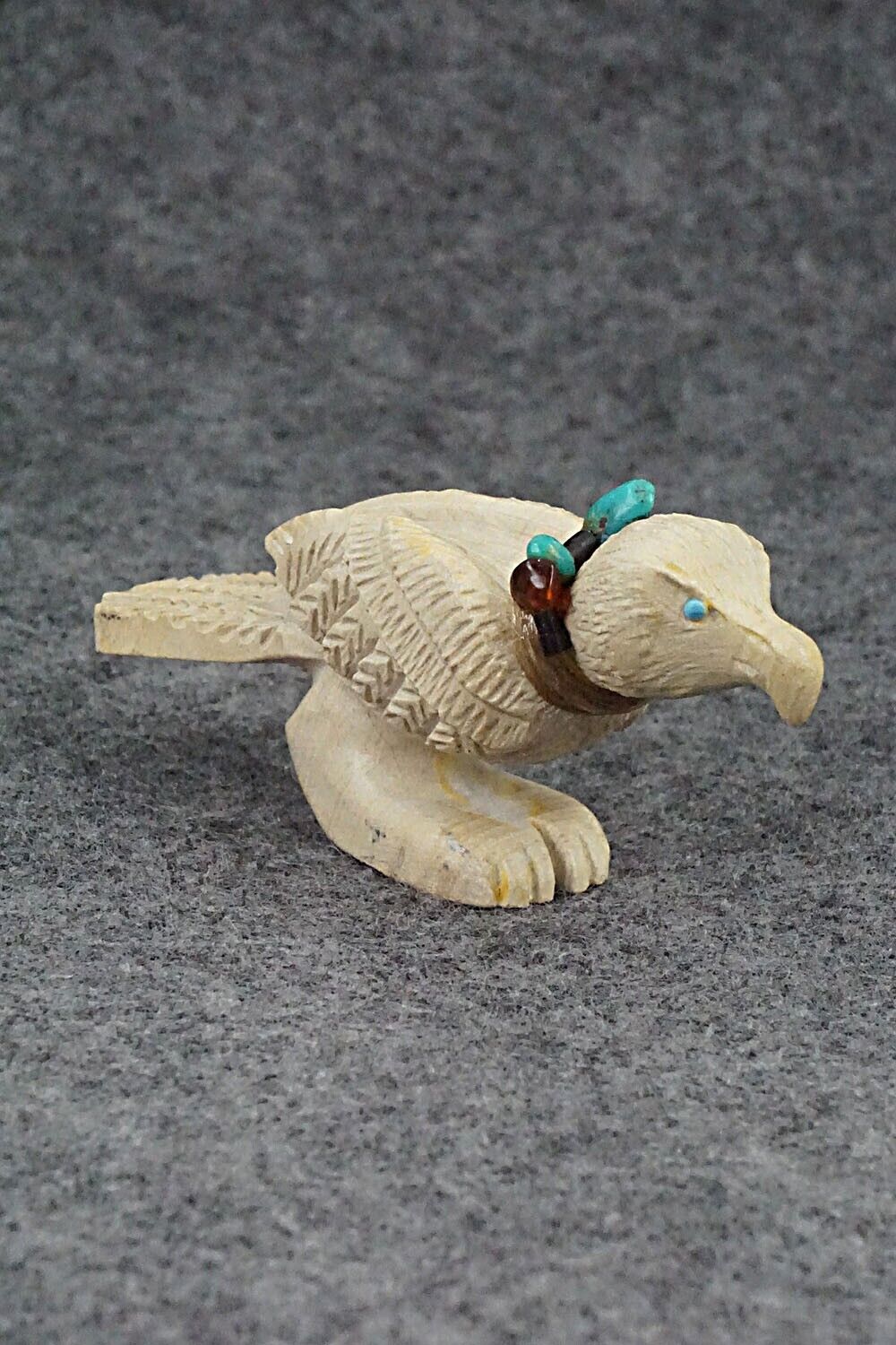 Eagle Zuni Fetish Carving - Douglas Martza