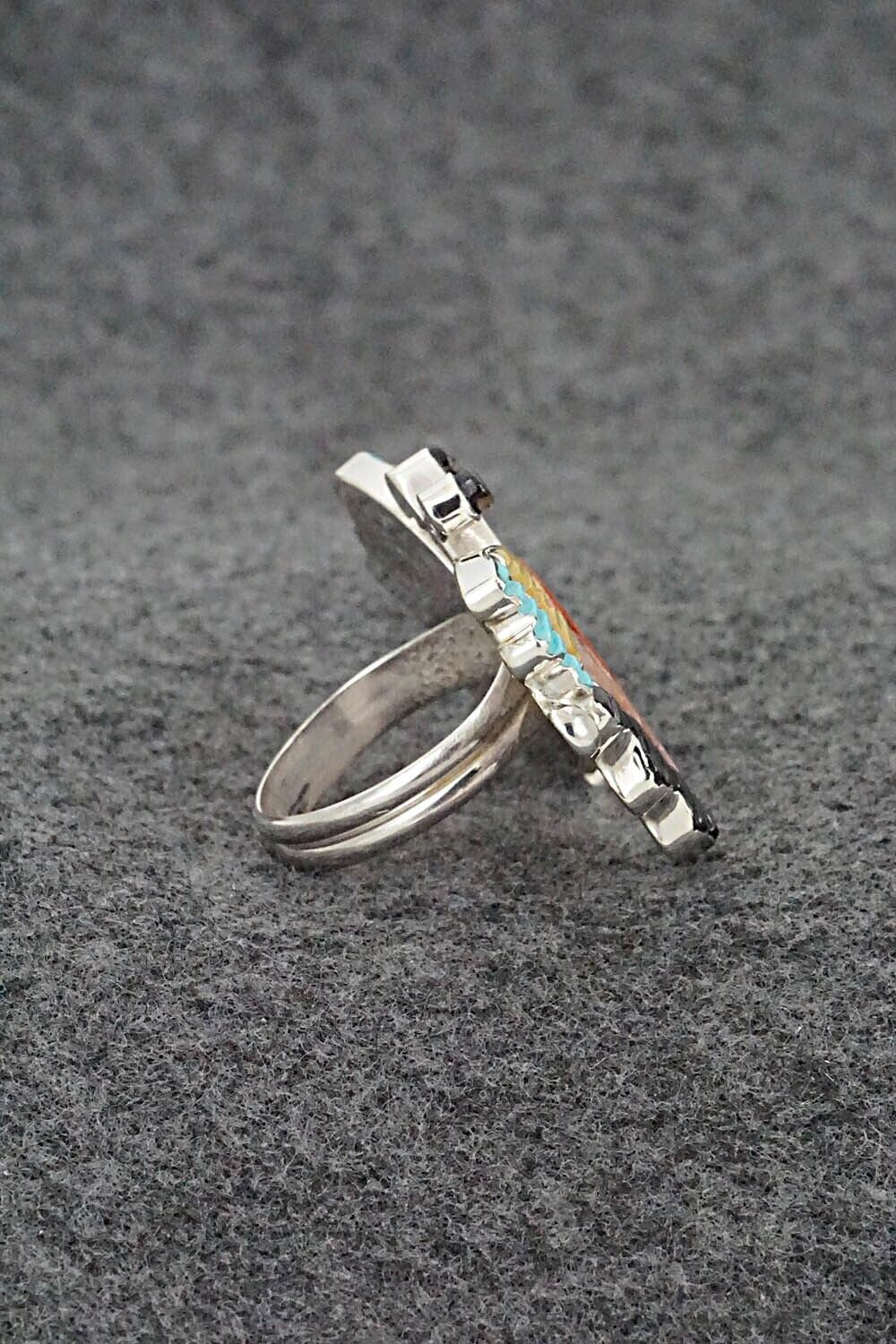 Multi-Stone & Sterling Silver Ring - Tamara Pinto - Size 8