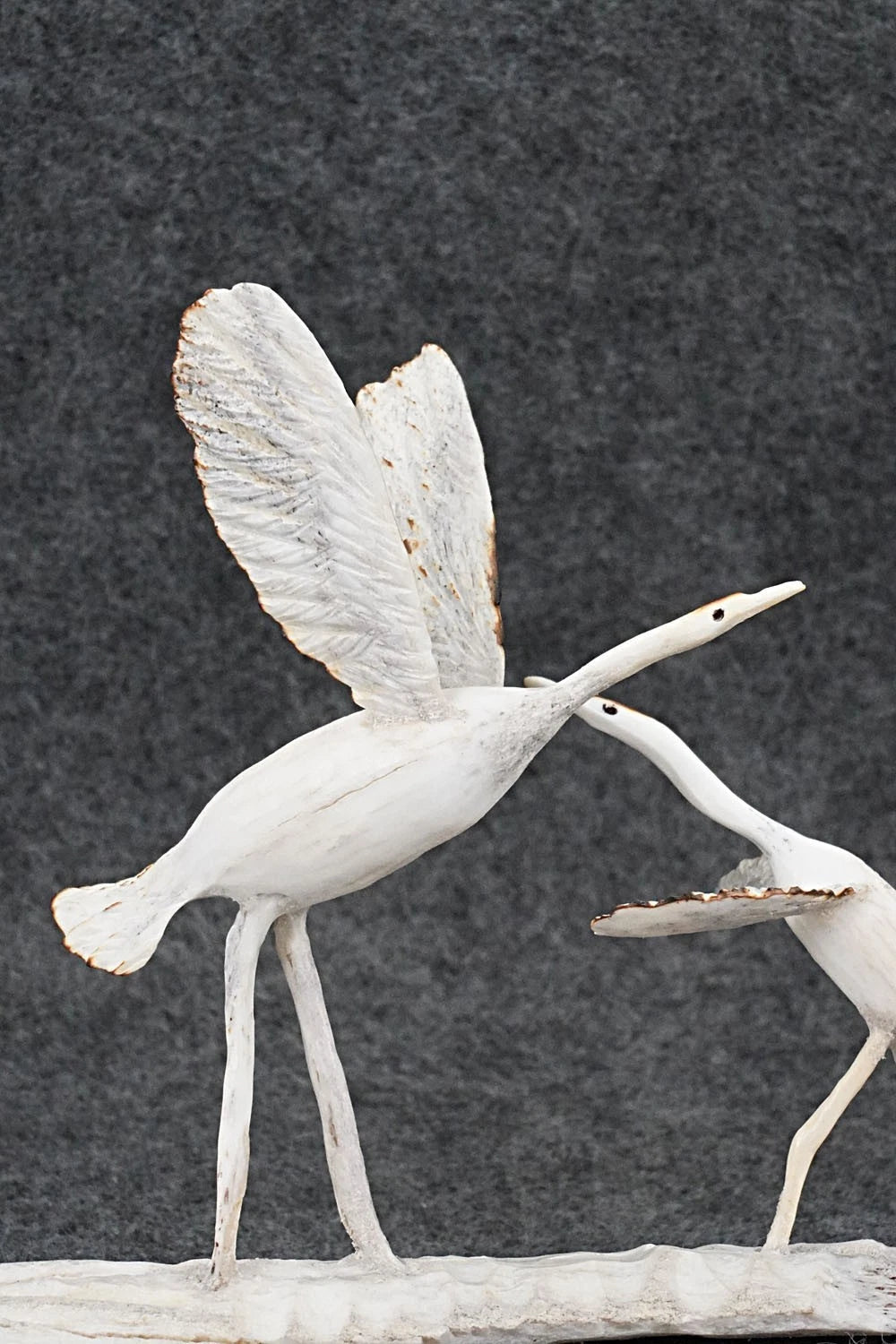 Sandhill Crane Zuni Fetish Carving - Ruben Najera