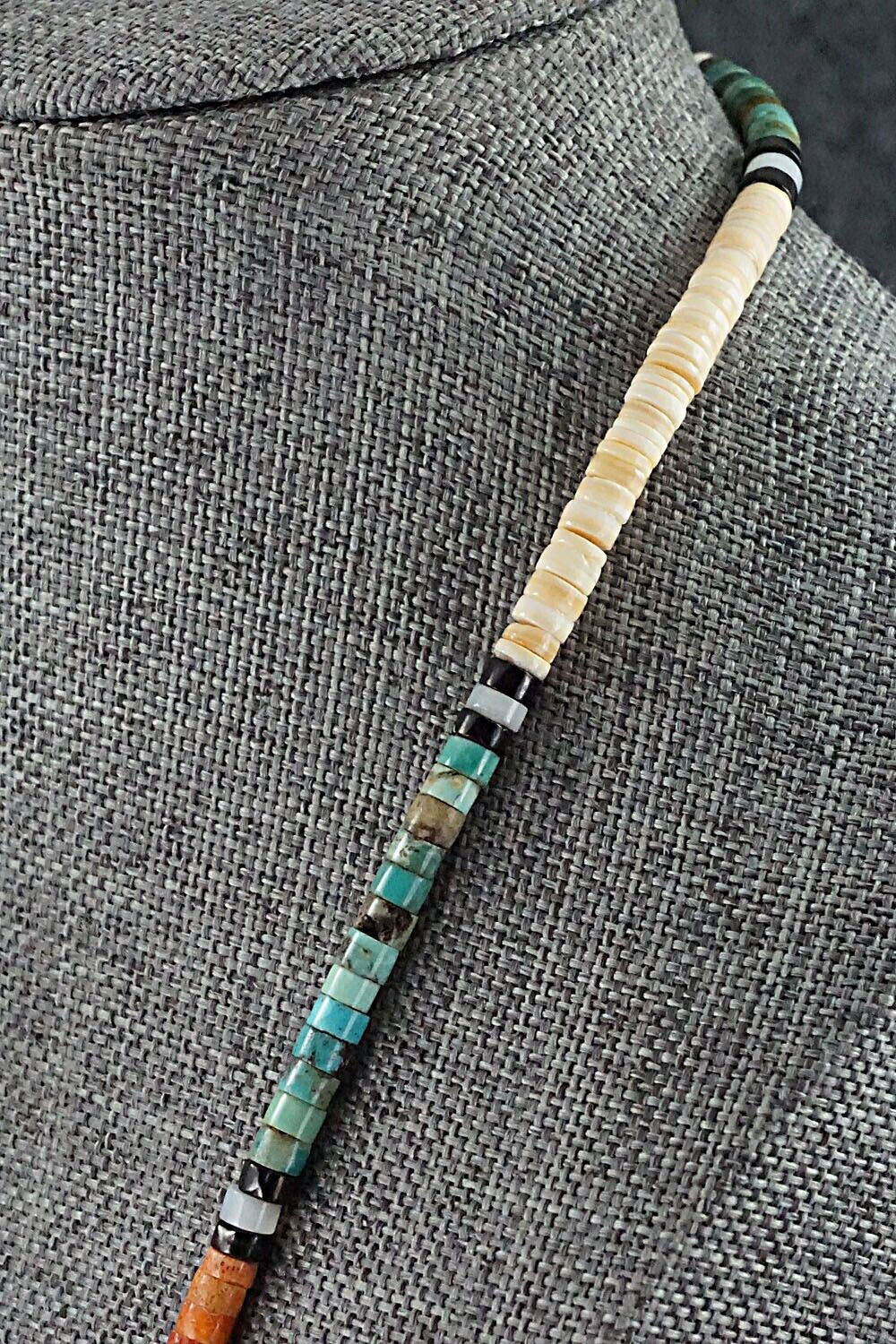 Multi-Stone Beaded Necklace - Joe Garcia