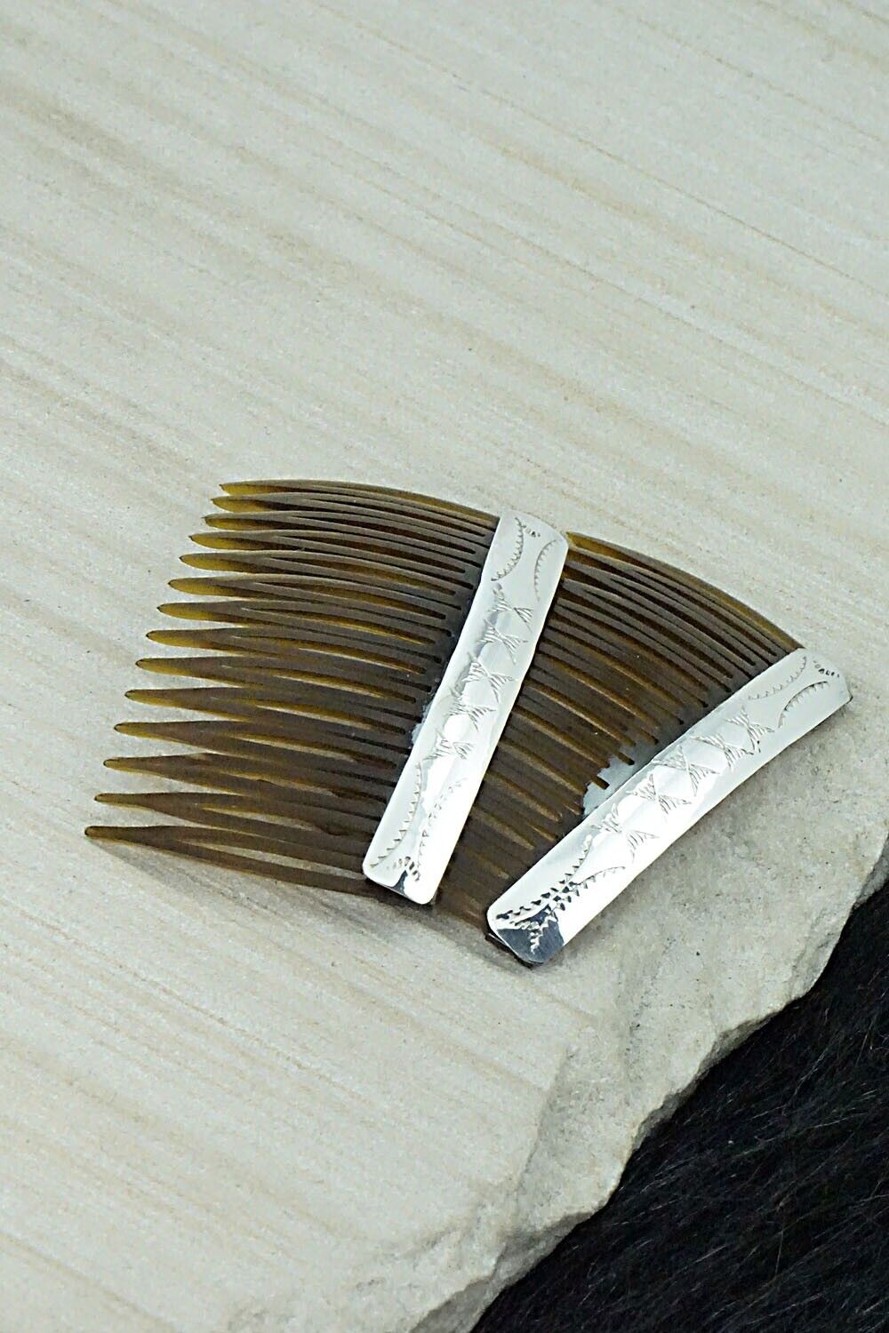 Sterling Silver Hair Combs - Randall Dalgai
