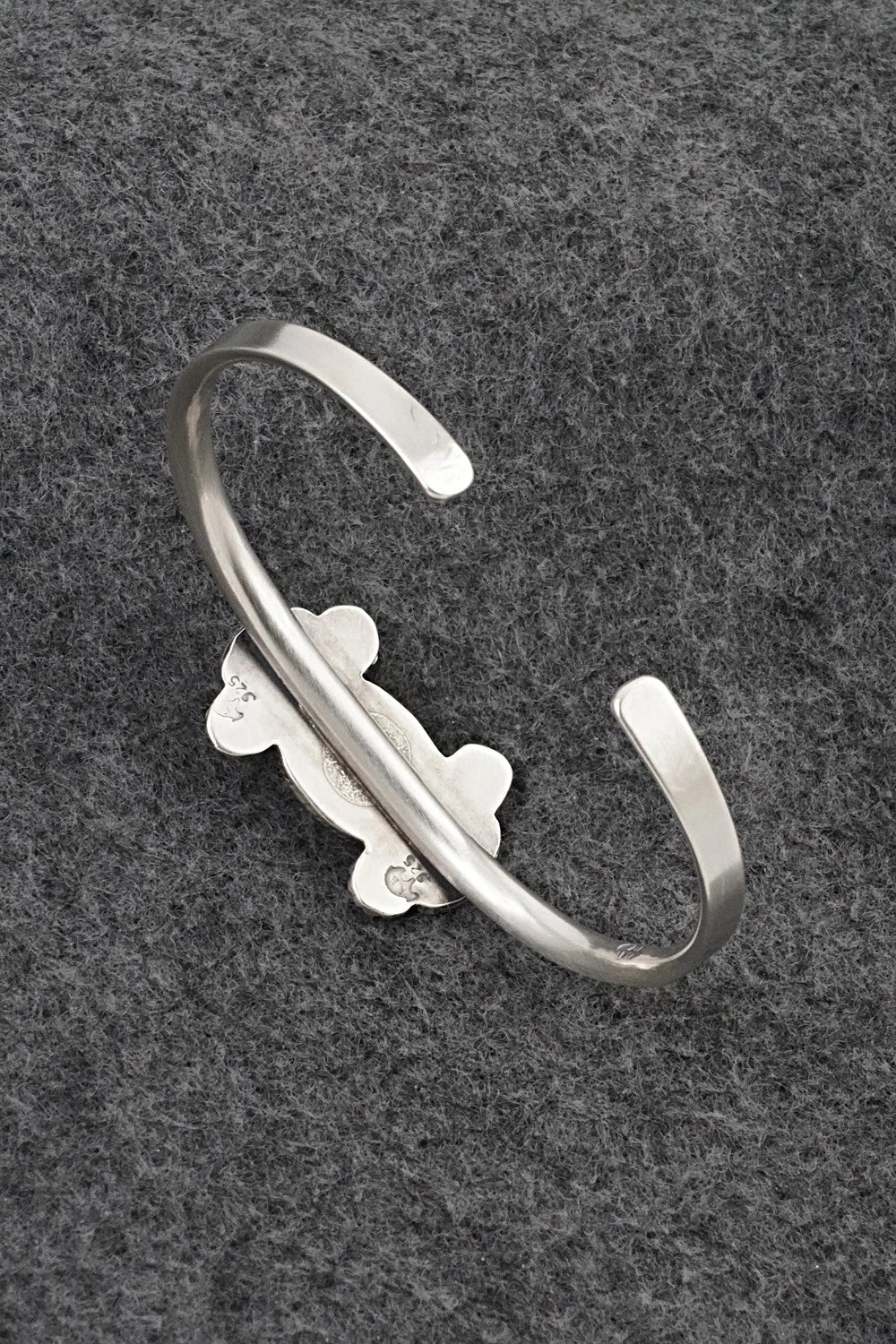 Turquoise & Sterling Silver Bracelet - Genevieve Francisco