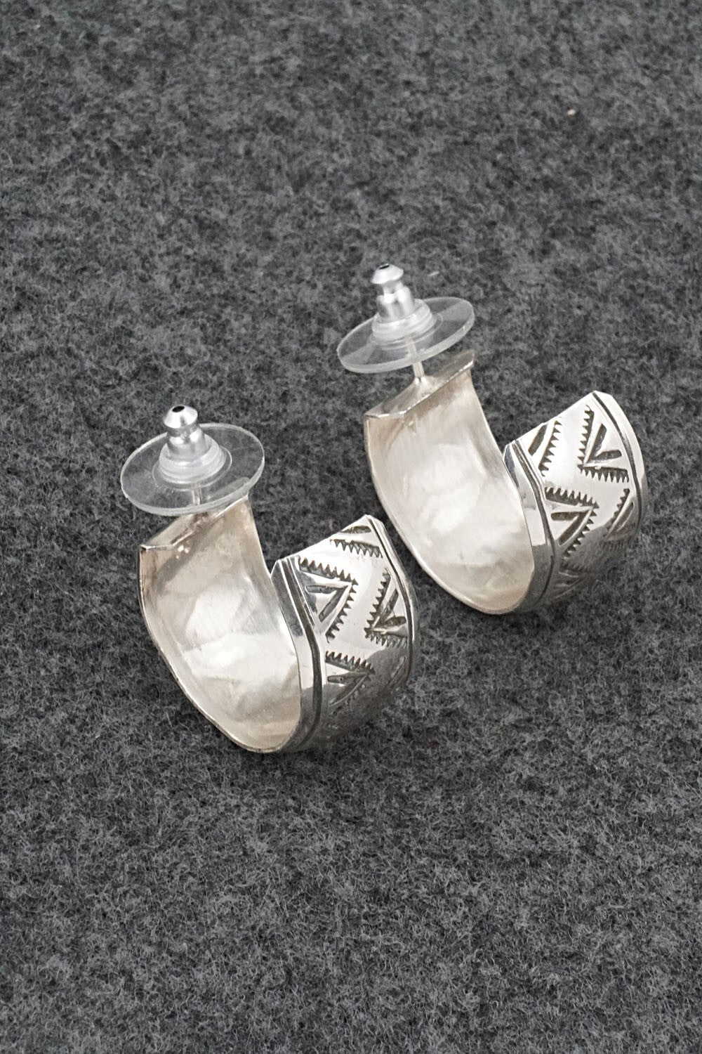 Sterling Silver Hoop Earrings - Nora Ashley