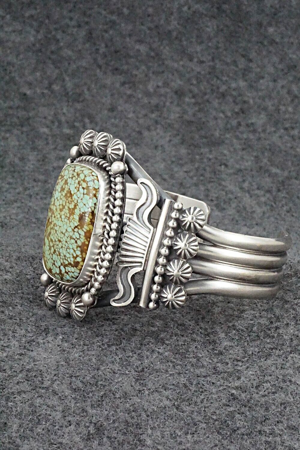 Turquoise & Sterling Silver Bracelet - Michael Calladitto